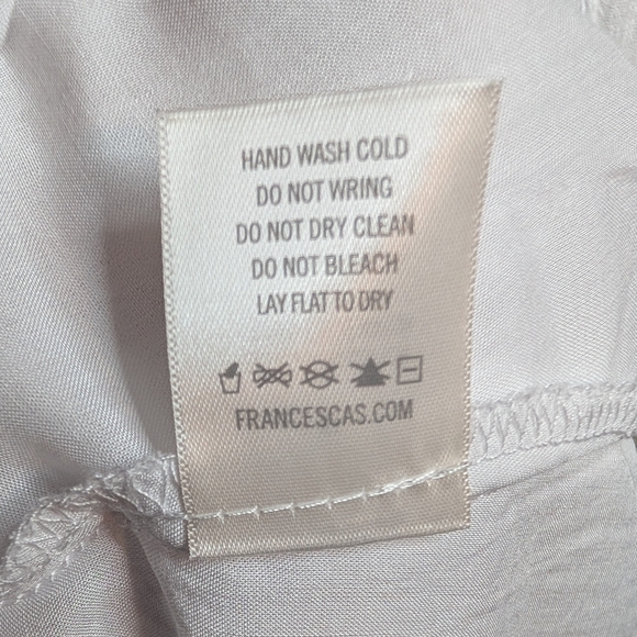 Francesca's White Button Down Midi Dress - Picture 5 of 5